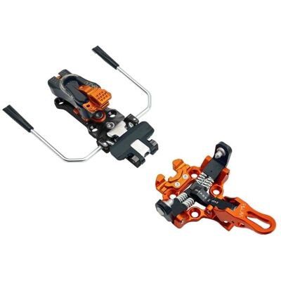 Fixations de ski de randonnée PLUM OAZO 8 + STOPPER 100MM (ORANGE/NOIR) 100 mm - Publicité Fixations de ski de randonnée PLUM OAZO 8 + STOPPER 100MM (ORANGE/NOIR) 100 mm - Publicité