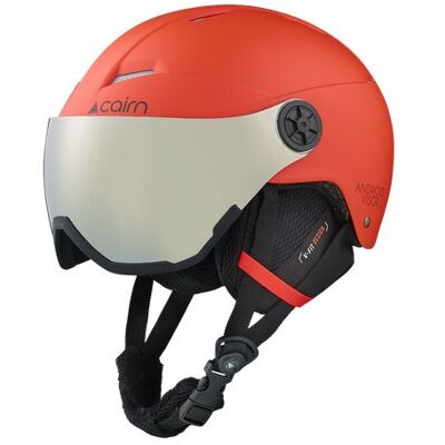 Casque de ski à visière CAIRN Android Visor J (MAT BRIGHT RED) Enfant 51-53 cm - Publicité Casque de ski à visière CAIRN Android Visor J (MAT BRIGHT RED) Enfant 51-53 cm - Publicité