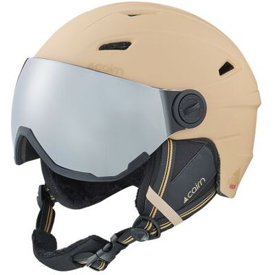 Casque visière CAIRN Electron Visor (Mat Biscuit) 57-58 cm - Publicité Casque visière CAIRN Electron Visor (Mat Biscuit) 57-58 cm - Publicité