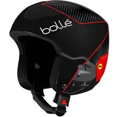 Bollé Casque de ski BOLLE MEDALIST CARBON PRO MIPS (Race Black Red) Mixte 53-56 cm - Publicité Bollé Casque de ski BOLLE MEDALIST CARBON PRO MIPS (Race Black Red) Mixte 53-56 cm - Publicité