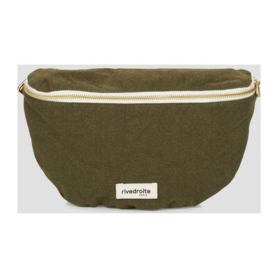 Sac banane Rivedroite CUSTINE Kaki - Publicité Sac banane Rivedroite CUSTINE Kaki - Publicité