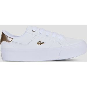 Baskets basses Lacoste ZIANE PLTAFORM Blanc - Publicité Baskets basses Lacoste ZIANE PLTAFORM Blanc - Publicité