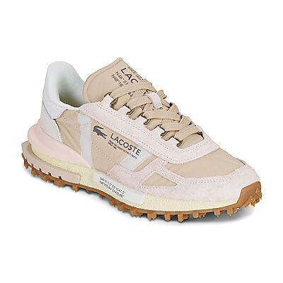 Baskets basses Lacoste ELITE ACTIVE Beige - Publicité Baskets basses Lacoste ELITE ACTIVE Beige - Publicité