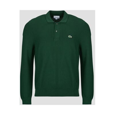 Pull Lacoste Pull col polo coton point mousse Vert - Publicité Pull Lacoste Pull col polo coton point mousse Vert - Publicité