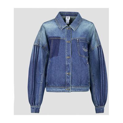 Veste adidas DENIM JACKET Bleu - Publicité Veste adidas DENIM JACKET Bleu - Publicité