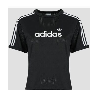 T-shirt adidas LINEAER MESH T-Shirt Noir - Publicité T-shirt adidas LINEAER MESH T-Shirt Noir - Publicité