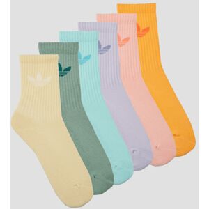 Chaussettes adidas Trefoil Cushion Crew Socks 6 Pairs Multicolore - Publicité Chaussettes adidas Trefoil Cushion Crew Socks 6 Pairs Multicolore - Publicité