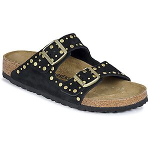 Mules BIRKENSTOCK Arizona Rivet Noir - Publicité Mules BIRKENSTOCK Arizona Rivet Noir - Publicité