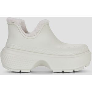Boots Crocs Stomp Lined Shorty Boot Blanc - Publicité Boots Crocs Stomp Lined Shorty Boot Blanc - Publicité
