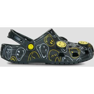 Sabots Crocs Smiley Classic Clog Noir - Publicité Sabots Crocs Smiley Classic Clog Noir - Publicité