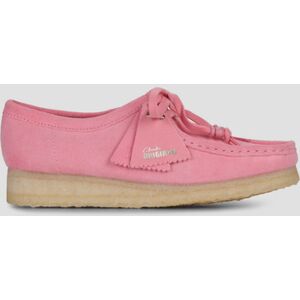 Derbies Clarks Originals WALLABEE Rose - Publicité Derbies Clarks Originals WALLABEE Rose - Publicité
