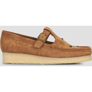 Derbies Clarks Originals WALLABEE T BAR Marron - Publicité Derbies Clarks Originals WALLABEE T BAR Marron - Publicité