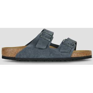 Mules BIRKENSTOCK Arizona Gris - Publicité Mules BIRKENSTOCK Arizona Gris - Publicité
