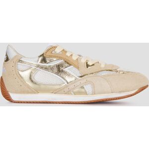 Baskets basses Diadora Equipe Revenge Iride Sw Wn Doré - Publicité Baskets basses Diadora Equipe Revenge Iride Sw Wn Doré - Publicité