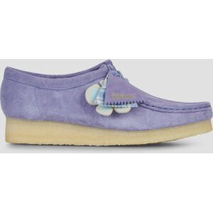 Derbies Clarks Originals Wallabee. Violet - Publicité Derbies Clarks Originals Wallabee. Violet - Publicité