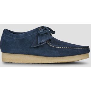 Derbies Clarks Originals Wallabee Bleu - Publicité Derbies Clarks Originals Wallabee Bleu - Publicité