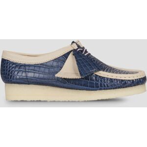 Derbies Clarks Originals Wallabee Bleu - Publicité Derbies Clarks Originals Wallabee Bleu - Publicité