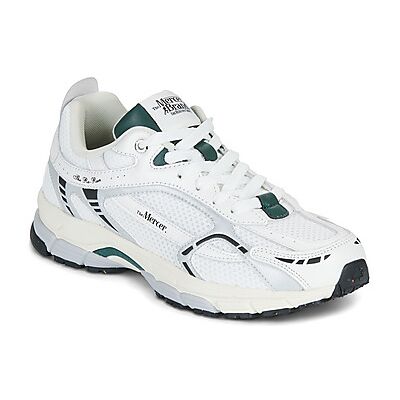 Baskets basses The Mercer Brand The Re-Run White Silver Blanc - Publicité Baskets basses The Mercer Brand The Re-Run White Silver Blanc - Publicité