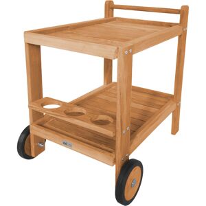 Axi Miri Chariot De Service En Bois De Teck Avec 2 Etagères Et Porte-Bouteilles Desserte De Cuisine À Roulettes Pour Jardin, Balcon, Terrasse Pour Extérieur / Intérieur 70 X 48 X 70 Cm - Publicité Axi Miri Chariot De Service En Bois De Teck Avec 2 Etagères Et Porte-Bouteilles Desserte De Cuisine À Roulettes Pour Jardin, Balcon, Terrasse Pour Extérieur / Intérieur 70 X 48 X 70 Cm - Publicité