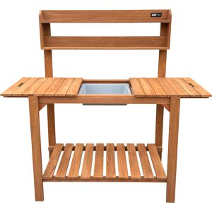 Axi Table De Rempotage, Avec Plan De Travail Coulissant, Marron - 100 X 46 X 140 Cm Table De Jardinage Fsc 100 % Bois De Pruche - Espace De Rangement Pour Le Jardin/Balcon/Terrasse - Publicité Axi Table De Rempotage, Avec Plan De Travail Coulissant, Marron - 100 X 46 X 140 Cm Table De Jardinage Fsc 100 % Bois De Pruche - Espace De Rangement Pour Le Jardin/Balcon/Terrasse - Publicité