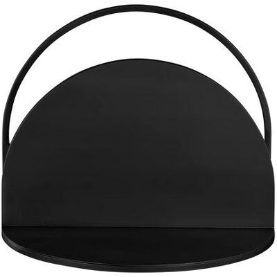 ZAGO STORE Étagère murale métal noir 60 cm GRAYSON - Publicité ZAGO STORE Étagère murale métal noir 60 cm GRAYSON - Publicité