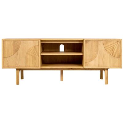 ZAGO STORE Meuble télé 140cm chêne naturel Magik - Publicité ZAGO STORE Meuble télé 140cm chêne naturel Magik - Publicité