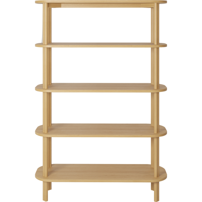 ZAGO - SIROCCO - Chêne naturel - 170 cm - Bookcase - Publicité ZAGO - SIROCCO - Chêne naturel - 170 cm - Bookcase - Publicité
