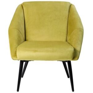 ZAGO Hoto Velours Ocre Fauteuil - Fauteuil - Publicité ZAGO Hoto Velours Ocre Fauteuil - Fauteuil - Publicité