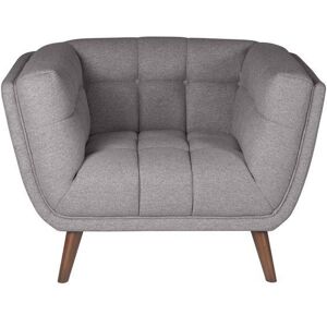 ZAGO STORE Fauteuil en tissu gris foncé BERYL - Publicité ZAGO STORE Fauteuil en tissu gris foncé BERYL - Publicité