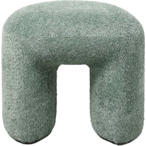 ZAGO STORE Pouf tissu effet fourrure rase vert d'eau LOMOS - Publicité ZAGO STORE Pouf tissu effet fourrure rase vert d'eau LOMOS - Publicité