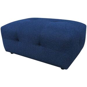 ZAGO STORE Pouf tissu bouclette bleu foncé MELKI - Publicité ZAGO STORE Pouf tissu bouclette bleu foncé MELKI - Publicité