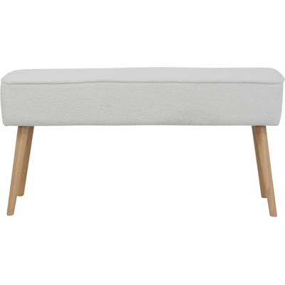 Zago - Popy - ecru - 100 cm - bench - Publicité Zago - Popy - ecru - 100 cm - bench - Publicité