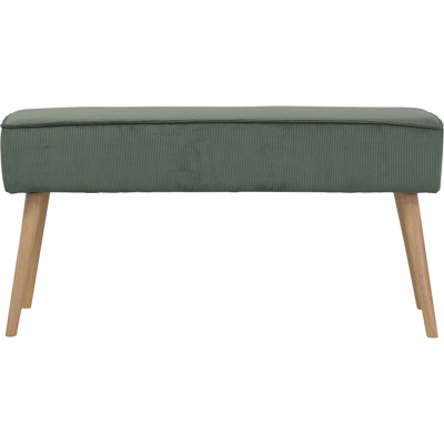ZAGO STORE Banc velours côtelé vert foncé Popy - Publicité ZAGO STORE Banc velours côtelé vert foncé Popy - Publicité
