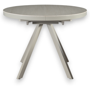 ZAGO STORE Table repas céramique blanche 100 cm avec allonge - Publicité ZAGO STORE Table repas céramique blanche 100 cm avec allonge - Publicité