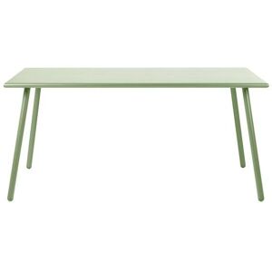 ZAGO STORE Table de jardin métal vert amande ROMA - Publicité ZAGO STORE Table de jardin métal vert amande ROMA - Publicité