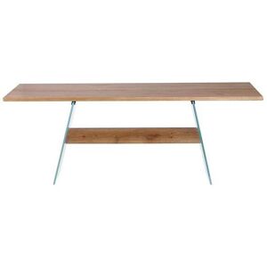 Table à manger Cristina en chêne naturel - Pieds en verre, 8-10 personnes - Publicité Table à manger Cristina en chêne naturel - Pieds en verre, 8-10 personnes - Publicité