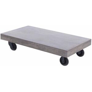 ZAGO STORE Table basse rectangulaire à roulettes - Publicité ZAGO STORE Table basse rectangulaire à roulettes - Publicité