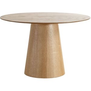 ZAGO STORE Table repas D120 cm placage chêne - Publicité ZAGO STORE Table repas D120 cm placage chêne - Publicité