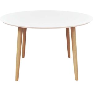 ZAGO STORE Table repas D120 cm blanc - Publicité ZAGO STORE Table repas D120 cm blanc - Publicité
