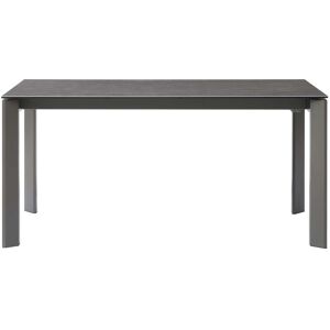 ZAGO STORE Table repas en céramique noir 160 cm avec allonge SCAR - Publicité ZAGO STORE Table repas en céramique noir 160 cm avec allonge SCAR - Publicité