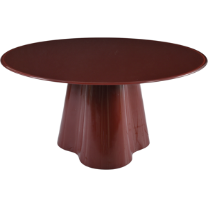 ZAGO STORE Table basse D80 en verre rouge brillant - Publicité ZAGO STORE Table basse D80 en verre rouge brillant - Publicité