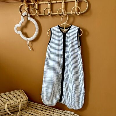 Sauthon Gigoteuse lange coton bio 0-6 mois Baby Sailor - Publicité Sauthon Gigoteuse lange coton bio 0-6 mois Baby Sailor - Publicité