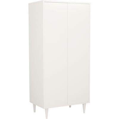 Sauthon Armoire 2 portes avec étagères et penderie - ouverture push - Milann - Publicité Sauthon Armoire 2 portes avec étagères et penderie - ouverture push - Milann - Publicité