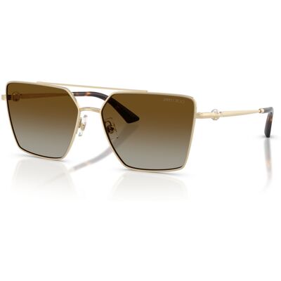 Lunettes de soleil Jimmy Choo JC 4016HB (3006T5) Femme - Publicité Lunettes de soleil Jimmy Choo JC 4016HB (3006T5) Femme - Publicité