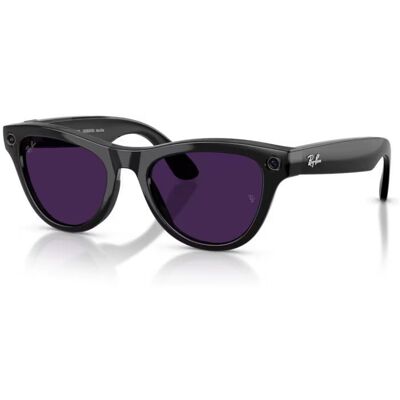 Ray Ban Lunettes de soleil Ray-Ban Meta AI Glasses Skyler RW 4014 (601/CH) Femme - Publicité Ray Ban Lunettes de soleil Ray-Ban Meta AI Glasses Skyler RW 4014 (601/CH) Femme - Publicité