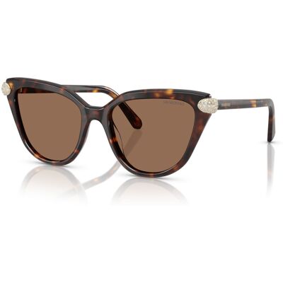 Lunettes de soleil Swarovski SK 6039 (100273) Femme - Publicité Lunettes de soleil Swarovski SK 6039 (100273) Femme - Publicité