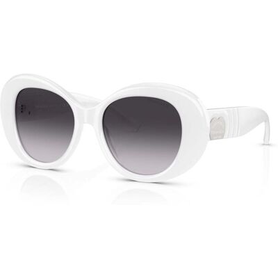 Lunettes de Soleil Tiffany TF4228 Rondes Gris Blanc pour Femmes - Lunettes de Soleil - Publicité Lunettes de Soleil Tiffany TF4228 Rondes Gris Blanc pour Femmes - Lunettes de Soleil - Publicité