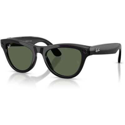 Ray Ban Lunettes de soleil Ray-Ban Meta AI Glasses Skyler RW 4014 (601/71) Femme - Publicité Ray Ban Lunettes de soleil Ray-Ban Meta AI Glasses Skyler RW 4014 (601/71) Femme - Publicité
