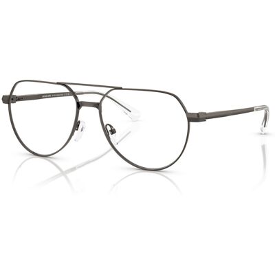 Michael Kors Highland Park MK3092 - Monture en Métal Pilote - Lentilles Translucides Grises - Lunettes - Publicité Michael Kors Highland Park MK3092 - Monture en Métal Pilote - Lentilles Translucides Grises - Lunettes - Publicité