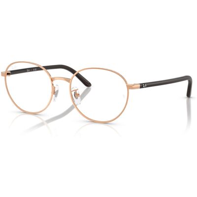 Ray-Ban RX6538D Unisexe Métal Or Transparent Pantos - Lunettes - Publicité Ray-Ban RX6538D Unisexe Métal Or Transparent Pantos - Lunettes - Publicité